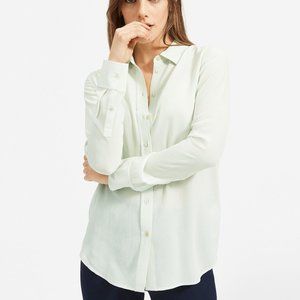 Everlane Clean Silk Relaxed Shirt size 6 NWOT